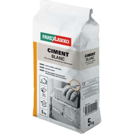 PAREXLANKO Weißer Zement - 5kg - 02835