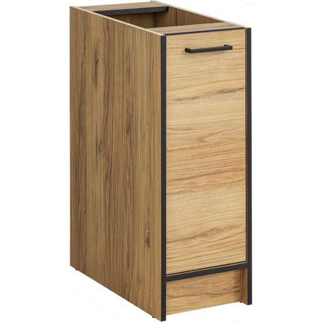 Meuble bas de cuisine "Carballo" - Naturel - L 30 cm - Livraison gratuite