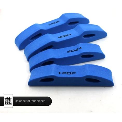 (bleu) Autocollant anti-collision pour voiture, bande de protection en mousse pour rétroviseur intérieur, bande anti-collision pour poignée de porte, protection anti-rayures (1/4)