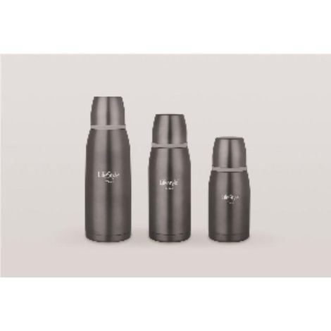 FPLUS termo inox pintado 0.50 l. , Termo para liquidos tanto frio como calor nuevo tapon de apertura y cierre.