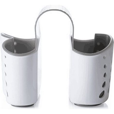 Support à champignons d'angle pour cuisine - Panier suspendu avec égouttoir - Panier double usage - Égouttoir créatif-AquaForge