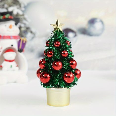 Scènes de Noël, rubans variés, cônes, décorations de table pour sapin, décorations d'ambiance, articles de fête (1/5)