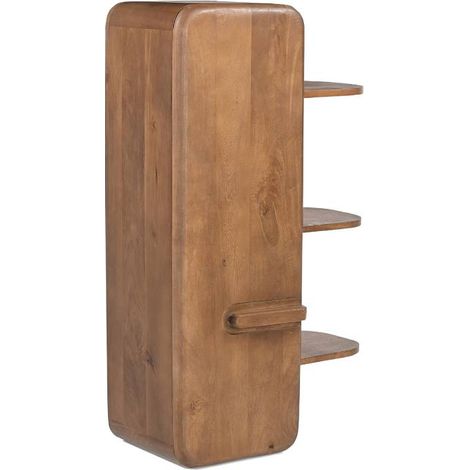 Etagère murale en en bois de manguier Esyra (1/5)