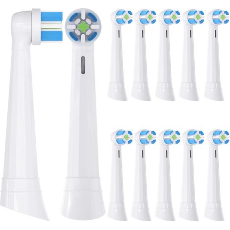 Ultimate Clean Replacement Toothbrush Heads Compatible with iO 2/3/4/5/6/7/8/9 Series Electric Toothbrush, Pack of 12, White (1/5)