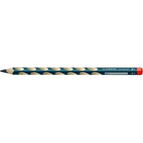 Easygraph 2B Petrol Bleistift rechts (12 Stück) stabilo