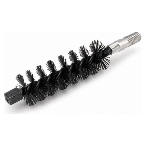 Sit brosse ramonage pour nettoyage tuyaux et chaudie'res en fil acier trempe' 13 cm avec raccord male 12ma
