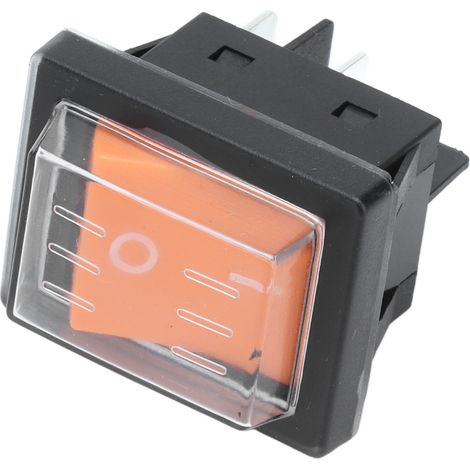 Interrupteur étanche marin 4 pôles ON/OFF avec protection ABS pour équipements nautiques 125/250VAC (1/5)