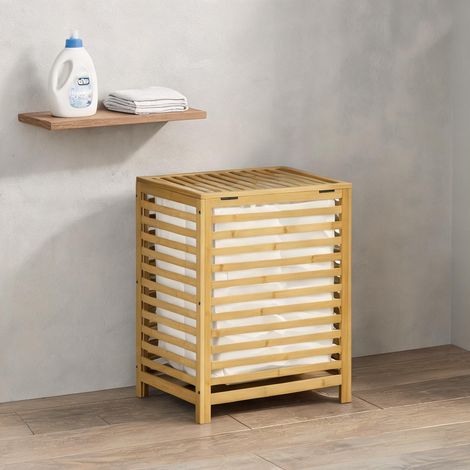 Accessoire de nettoyage madera Natural 50 x 36 x 60 cm (1/5)