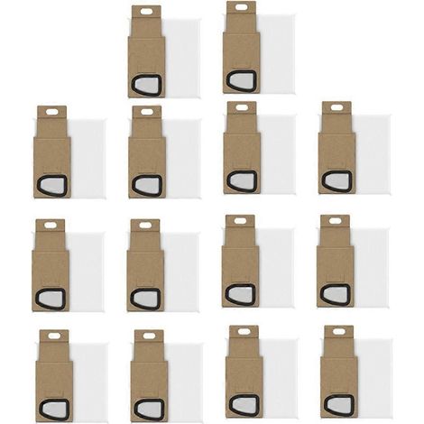 Kit de pièces détachées et accessoires pour aspirateurs Roborock H5, H6 et H7 : sacs à poussière en tissu non tissé de rechange (1/5)