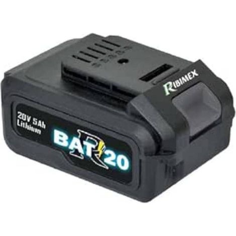 Batterie 20V 5A - R-BAT20 - Puis. et Performance - Idéale pour Outils Électriques - D-Work