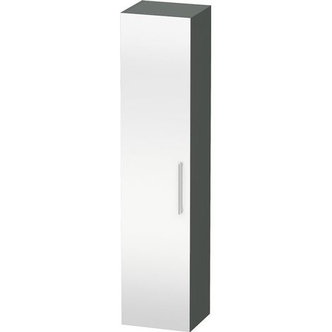 Armadio alto Duravit Vero, 1126, cerniera dell'anta sinistra, 400 mm, Colore (anteriore/corpo): Laccato lucido Grigio Dolomiti Grey - VE1126L3838