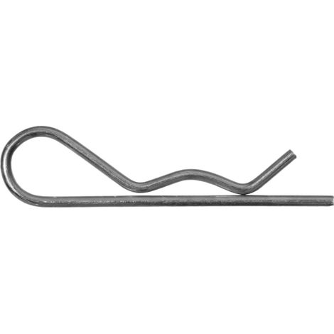 Lot de 50 Goupilles Type R (Ø5 mm), Clips de Verrouillage Agricoles pour Tracteurs, Motos et Batteries (1/4)