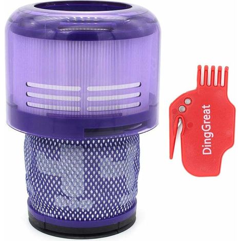 Filtre lavable FlkwoH pour aspirateur Dyson V15 SV22 V11 SV14 Cyclone Animal Absolute Total Clean. Remplace les références DY-970013-02 et 97001302.-AquaForge (1/5)