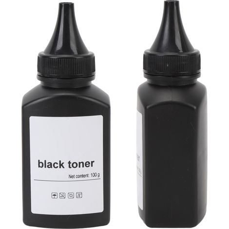 Recharge de toner noir 2x200g poudre compatible 1610 M2070 4321 3110 3200 PE220 PE120 3150 E210 E230 E260 E350 (1/5)