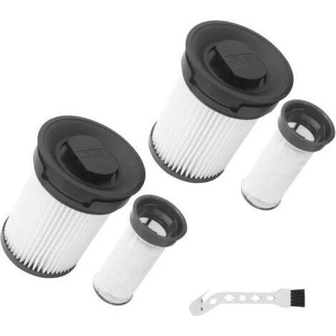 2er-Pack Staubsaugerfilter für Miele TriFlex HX1, waschbare Ersatzfilterkartuschen für Staubsauger, waschbare Filter mit Bürste (2) (1/4)
