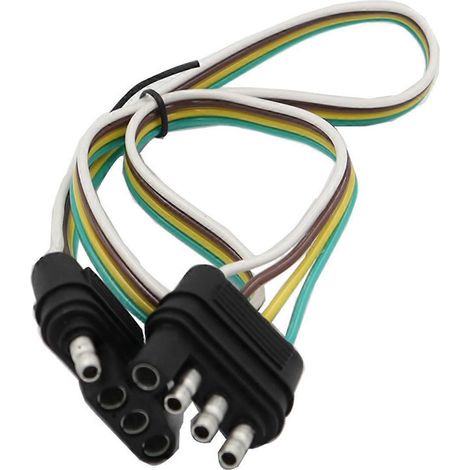 4-poliger amerikanischer Anhängerkabelbaum, 4-Loch-SAE-Adapter