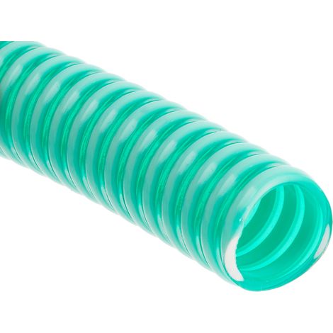 Conduit flexible RS PRO PVC, renforcé Vert, longueur 10m ( Prix pour 1 ) (1/2)