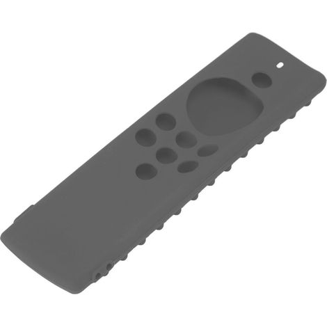 Housse de Protection en Silicone pour Télécommande Fire TV Stick Lite, Antichoc et Lavable, Couleur Gris Foncé (1/5)
