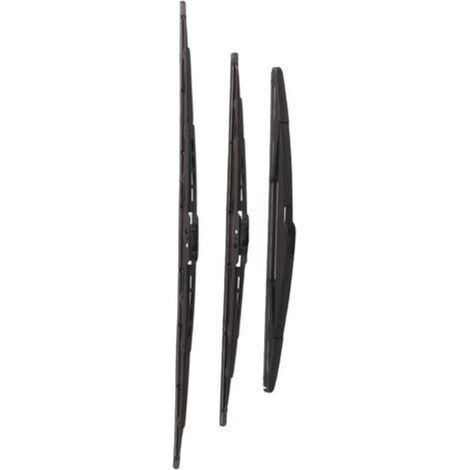 Balais d'essuie-glace avant et arrière 3 pièces Pour Citroën C3 Mk1 2002-2008 Lames pneumatiques pour performance par tous les temps - YCTZE4ZVUTMA5RD (1/5)