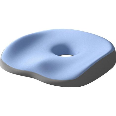 Galettes de siège pour chaises Coussin de siège de voiture ergonomique Coussin de siège auto long respirant en mousse souple pour chaises de maison, sièges de voiture, sièges d'avion (1/5)