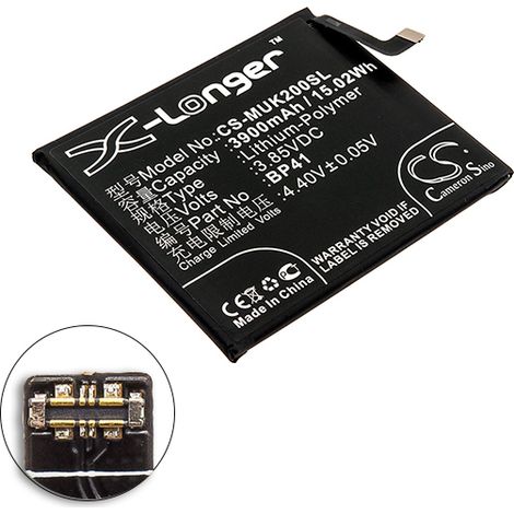 NX - Batterie téléphone, smartphone, GSM pour Redmi 3.85V 3900mAh - BP41 (1/3)