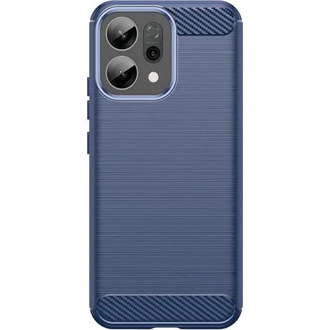 (Bleu, OPPO Reno14 F) Coque souple givrée, matériau TPU givré antichoc, robuste et durable, avec un cadre de protection. (1/5)