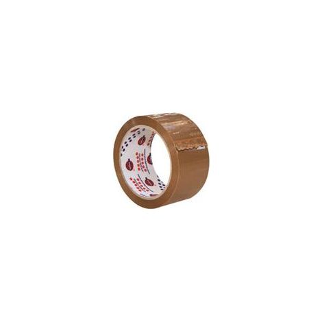 EUROCEL 005112659 nastro adesivo da cancelleria 50 m Polipropilene (PP) Marrone 6 pz (1/2)