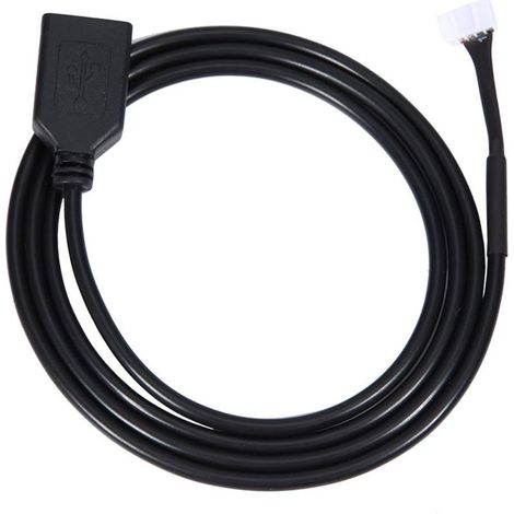 USB Box Citroen c4 Picasso, Cable aux 207,Câble Adaptateur de Port USB Femelle, câble d'interface Radio, Interface d'autoradio câble Adaptateur USB avec Outils de dépose Replacement pour C2 C3 (1/5)