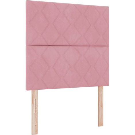 Maison Exclusive - Testiera Rosa 90 cm Velluto