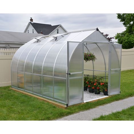 serra da giardino 8,6 m² argento - 703730 - palram
