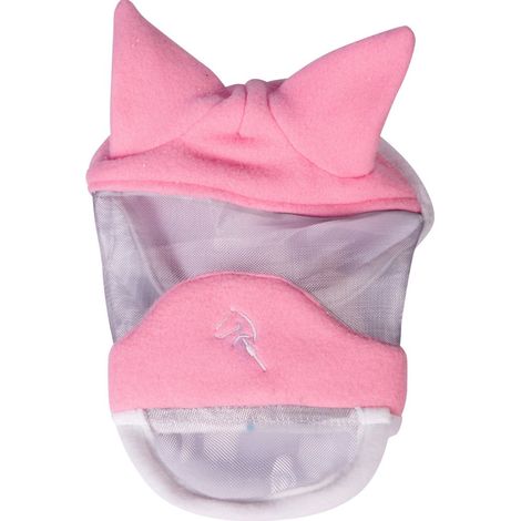 rosa - Maschera antimosche per cavallini peluche giocattolo linea Hobby Horsing