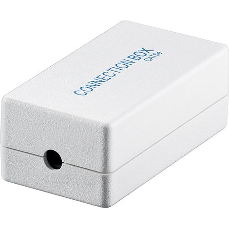 Goobay 93254 caja de conexiones de red Cat5e Plata