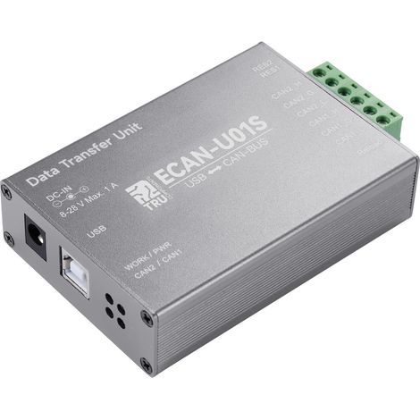 TRU COMPONENTS TC-ECAN-U01S CAN Umsetzer USB, CAN Bus 8 V/DC, 28 V/DC 1 St. (1/5)