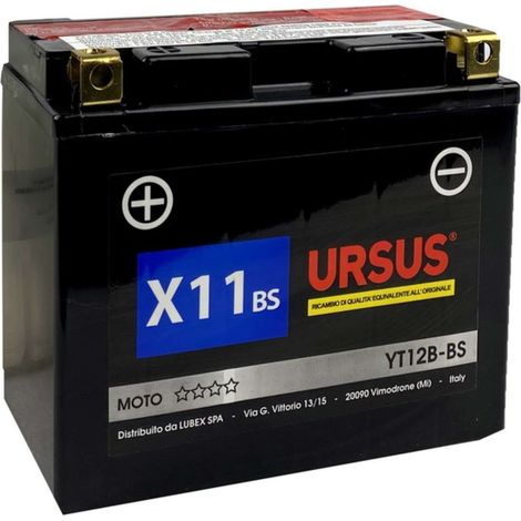 Batteria moto Ursus TX4L-BS 3Ah – 12V – Compatta e pronta all'uso (1/5)