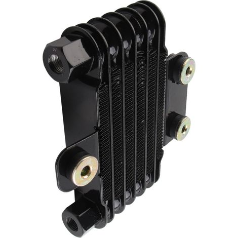 Refroidisseur d'huile moteur en aluminium haute résistance adapté aux motos, aux véhicules tout-terrain et aux véhicules tout-terrain (M12). (1/5)