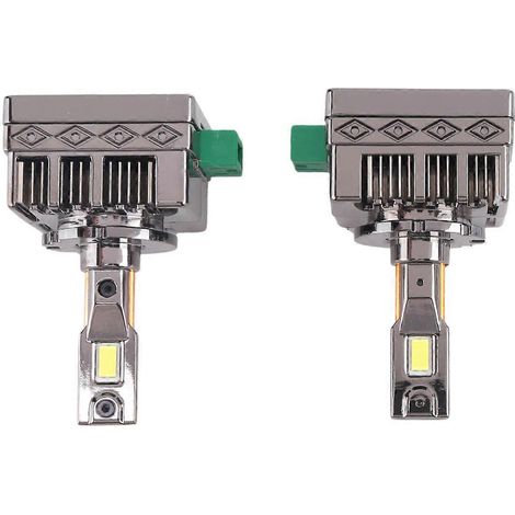 LED-Xenon-Scheinwerfer-Ersatz, Aluminium-Kühlkörper + Wärmerohr + galvanisiertes Gehäuse D3S (1/5)