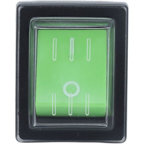Ciel-Interrupteur d'alimentation à réponse rapide, 4 broches, Compact, facile à remplacer, Durable, pratique, bouton vert pour Instruments (1/5)