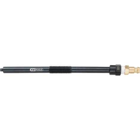 Adaptateur injecteur KS Tools, M10x1,25 avec filetage mâle, longueur 170 mm
