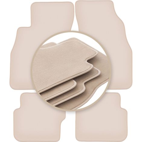 Tappetini PREMIUM beige per: Fiat Punto EVO hatchback 2998-2012 (1/5)