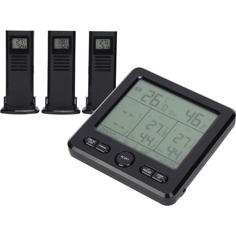 Station météorologique numérique sans fil TS-6210 : thermomètre et appareil de mesure de température. (1/5)