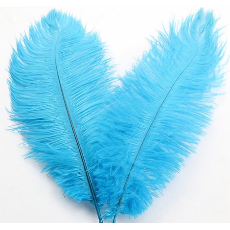 Plume Artificielle - 32 Cm - Décoration Mariage Arrangement Floral Scénique Vêtement - 1 Pièce (1/5)