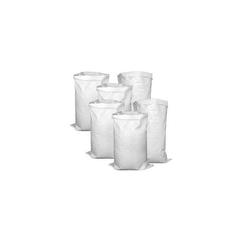 Lot de 10 sacs à gravats 60x110cm pour chantier et jardin, collectent gravats, débris et déchets végétaux (1/5)