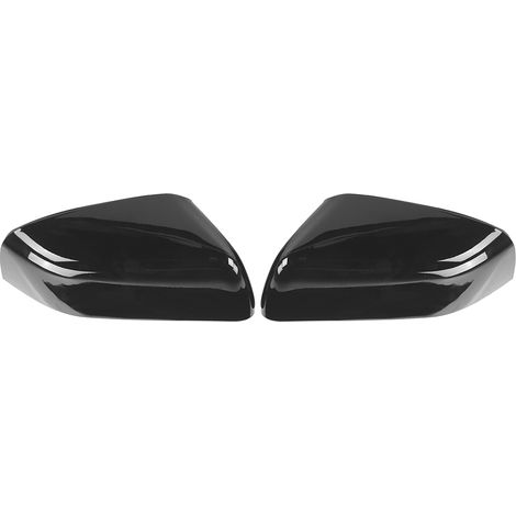 2 pièces couvercle de rétroviseur, capuchons de rétroviseur ABS noir brillant pour Range Rover Sport/LR2/LR4.