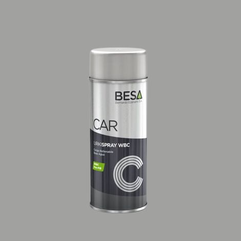 Bombe de peinture Aluminium Blanc RAL 9006 Brillant