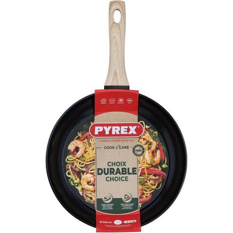 Padella - PYREX - Cook & Care - 28 cm - Antiaderente - Induzione - Senza PFAS