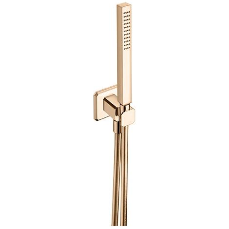Kit douchette carrée complet Or Rose - CRISTINA ONDYNA PD62246P