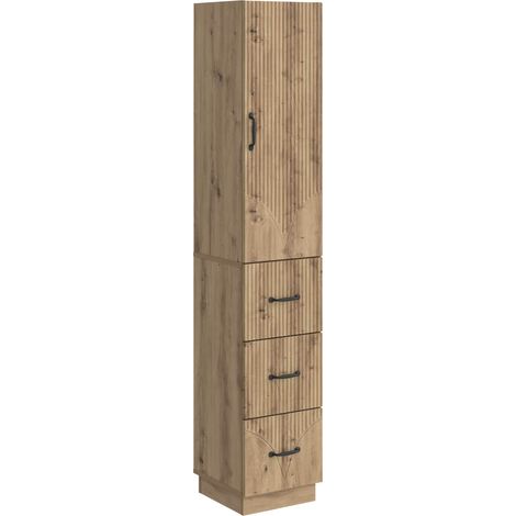 Cabinet Set 2 pcs Artisan Oak 33 x 34.5 x 87 cm Engineered Wood vidaXL