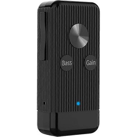Récepteur Bluetooth multifonctionnel X8, musique HiFi, lecture de cartes TF NFC, adaptateur sans fil 3,5 mm, compatible avec autoradios, enceintes MP3 et casques audio. (1/5)