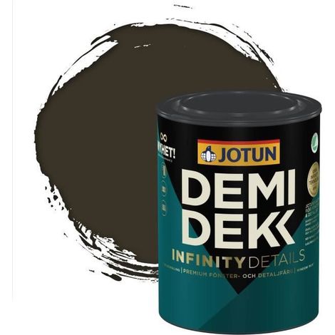 Peinture Bois - JOTUN - Lasure Opaque Satinée - RAL 6022 - 0,75L (1/2)