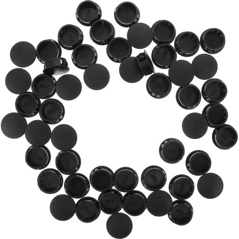 Bouchons en nylon Unomor trous ronds noirs faciles à installer fiables (1/5)
